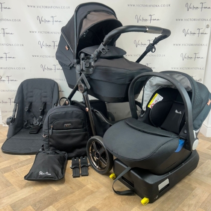 PRELOVED Silver Cross Pioneer Pushchair (TRAVEL SYSTEM) - Special Edition Eclipse