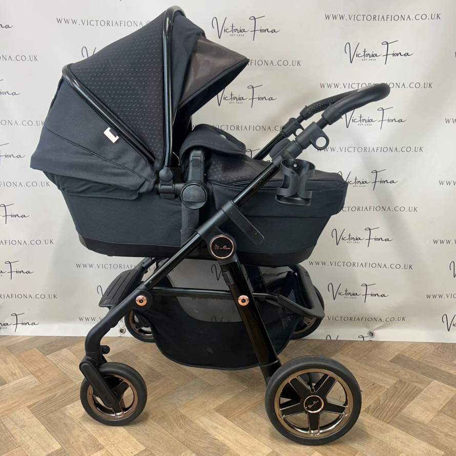 PRELOVED Silver Cross Pioneer Pushchair (TRAVEL SYSTEM) - Special Edition Eclipse - Image 2