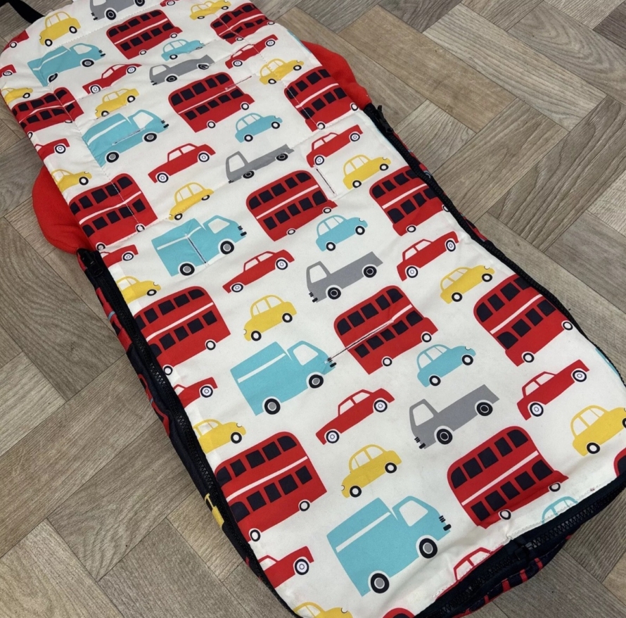 NEW Cosatto Universal Stroller Pushchair Footmuff - Hustle Bustle London Bus 🚍 - Image 3