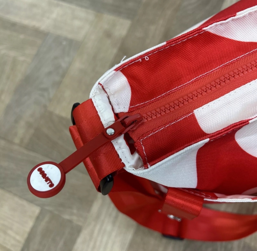 NEW Cosatto Changing Bag - Red Bubble - White Spot 🔴 - Image 2