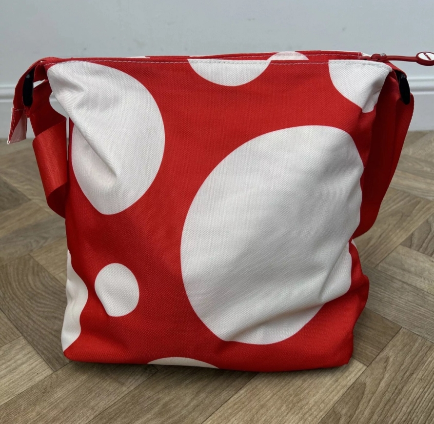 NEW Cosatto Changing Bag - Red Bubble - White Spot 🔴 - Image 3