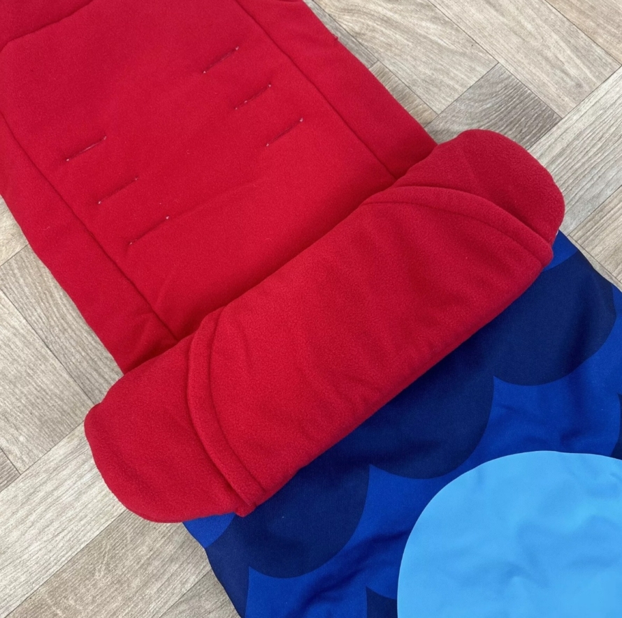NEW Cosatto Universal Stroller Pushchair Footmuff - Big Fish - Blue Shark 🦈 - Image 2