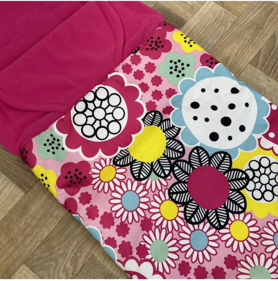 NEW Cosatto Universal Stroller Pushchair Footmuff - Bright Pink Bloom 🌸 - Image 2