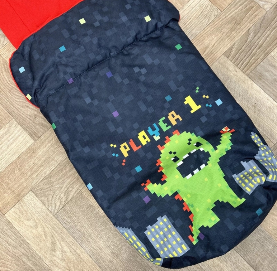 NEW Cosatto Universal Stroller Pushchair Footmuff - Monster Arcade Player 1 👿 - Image 2