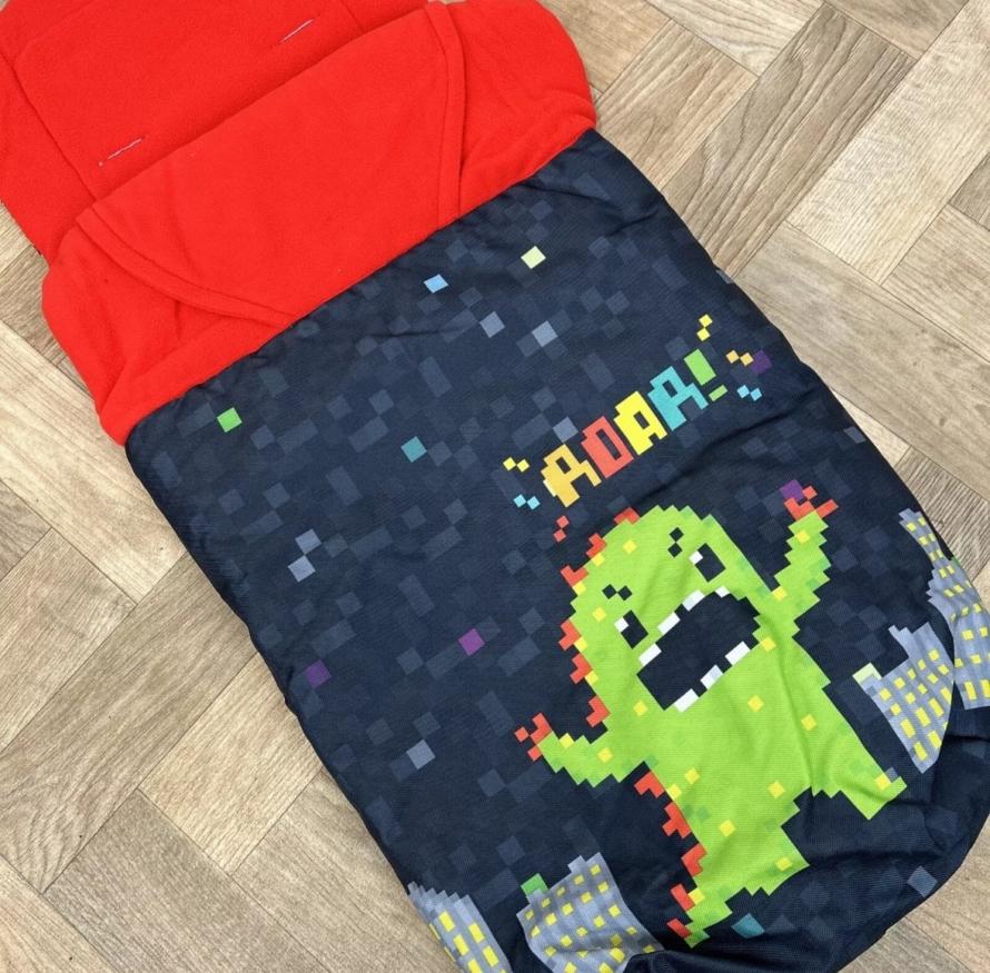 NEW Cosatto Universal Stroller Pushchair Footmuff - Monster Arcade ROAR 👿 - Image 2