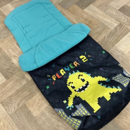 NEW Cosatto Universal Stroller Pushchair Footmuff - Monster Arcade Player 2 👿