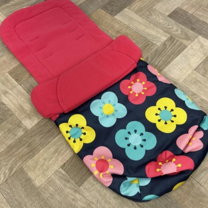 NEW Cosatto Universal Stroller Pushchair Footmuff - Popidelic Big Flowers 🌸
