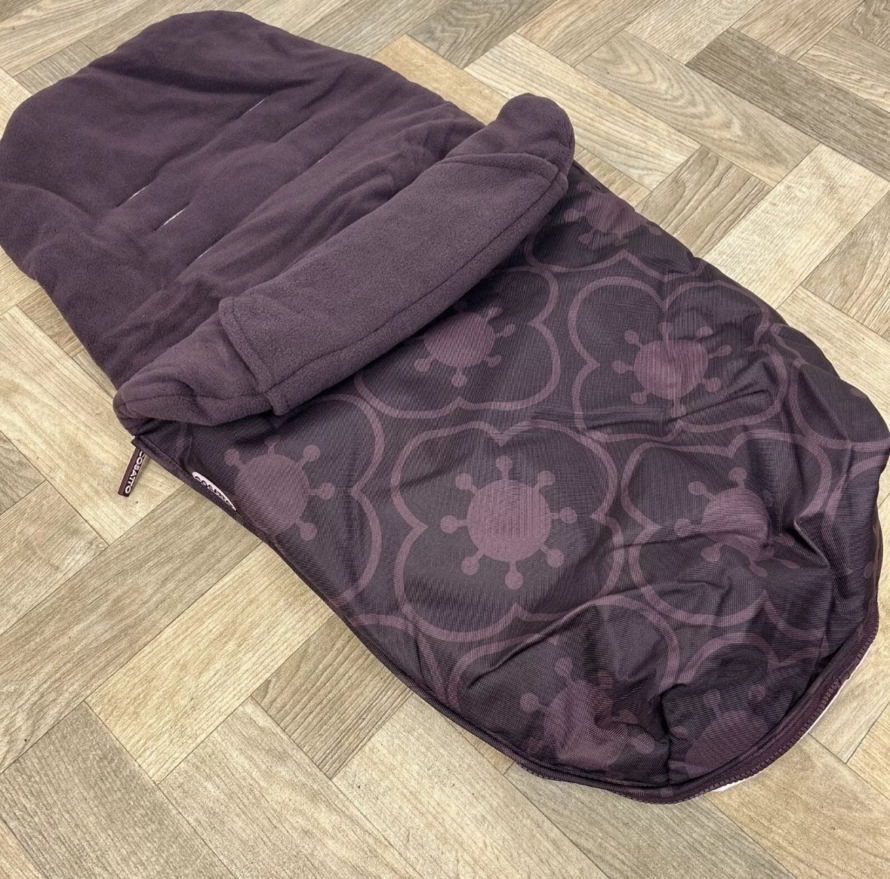 NEW Cosatto Universal Stroller Pushchair Footmuff  - Posey Purple Floral
