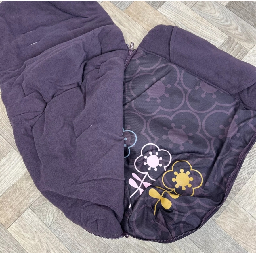 NEW Cosatto Universal Stroller Pushchair Footmuff  - Posey Purple Floral - Image 3