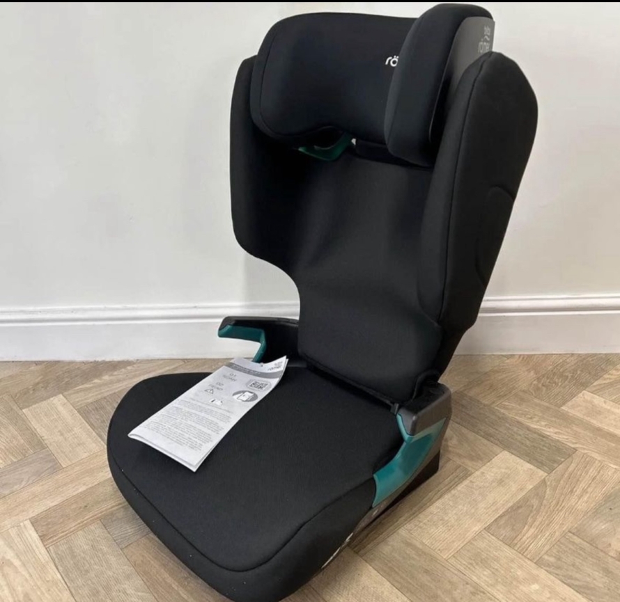 NEW Britax Romer Adventure Plus 2 Car Booster Seat 15-36kg 3.5-12 Years BLACK RRP £119
