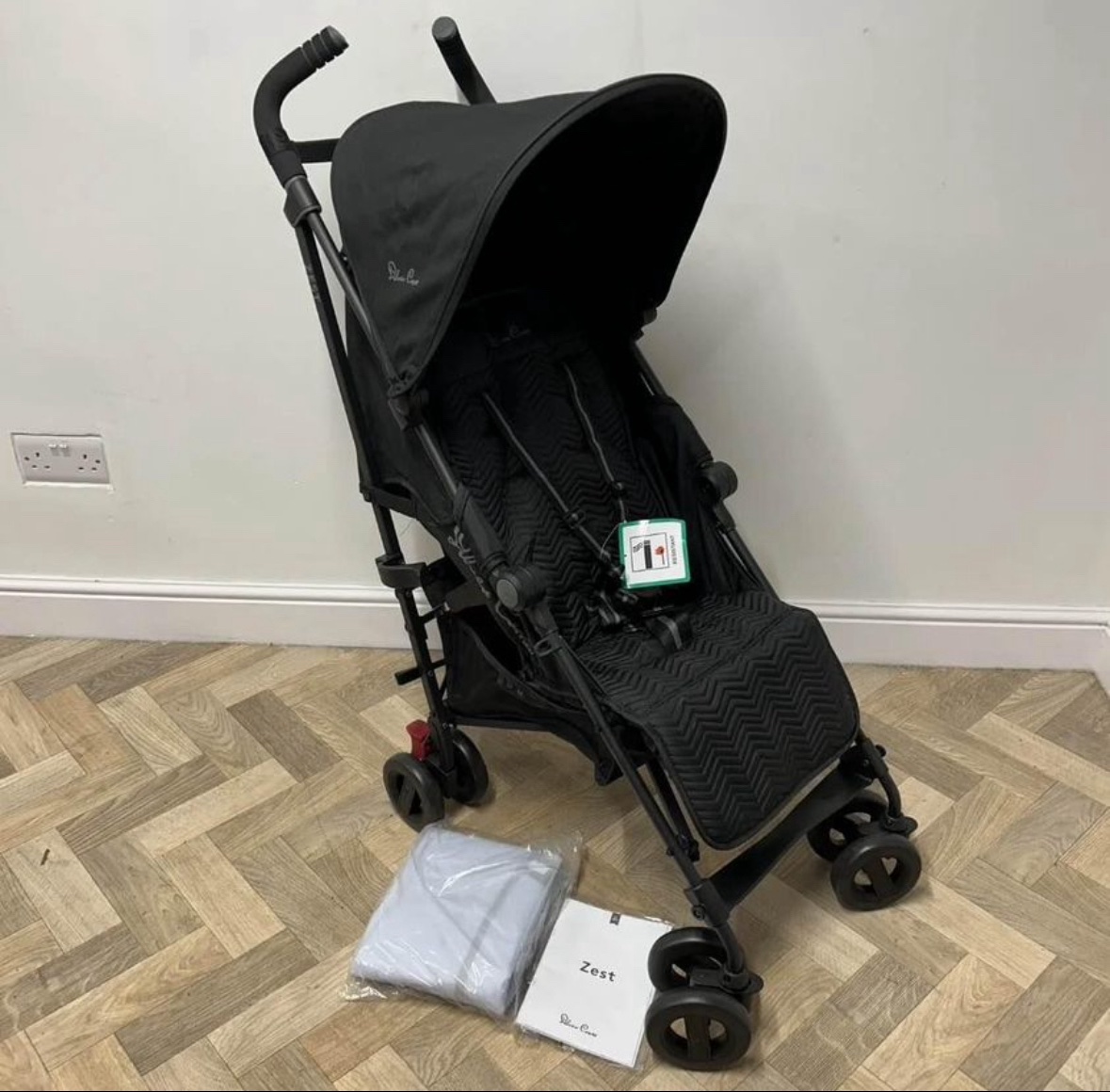 NEW Silver Cross Zest Stroller Space Black 🖤 Victoria Fiona