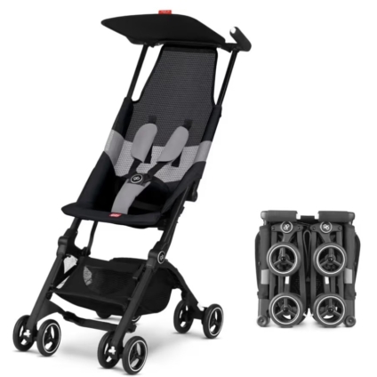 NEW GB Pockit Air All-Terrain CABIN APPROVED Stroller - BLACK