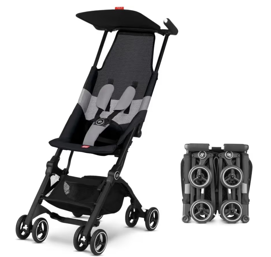 NEW GB Pockit Air All-Terrain CABIN APPROVED Stroller - BLACK