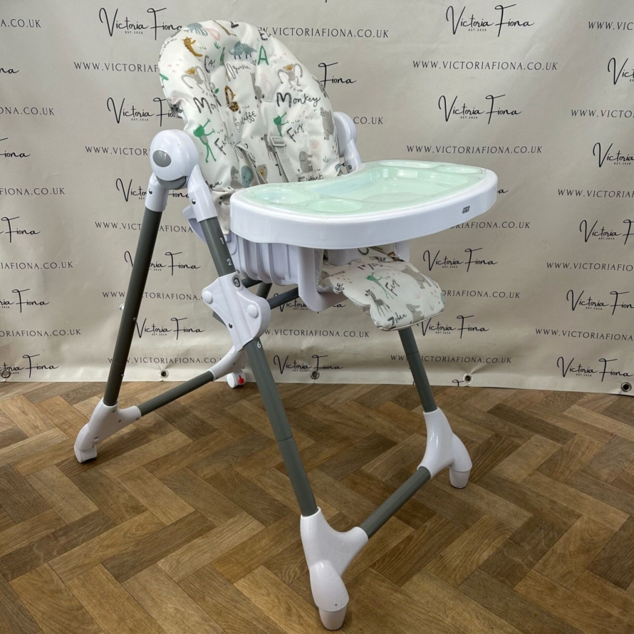 PRELOVED MAMAS & PAPAS SNAX Highchair High Chair - Animal Alphabet - RRP£89