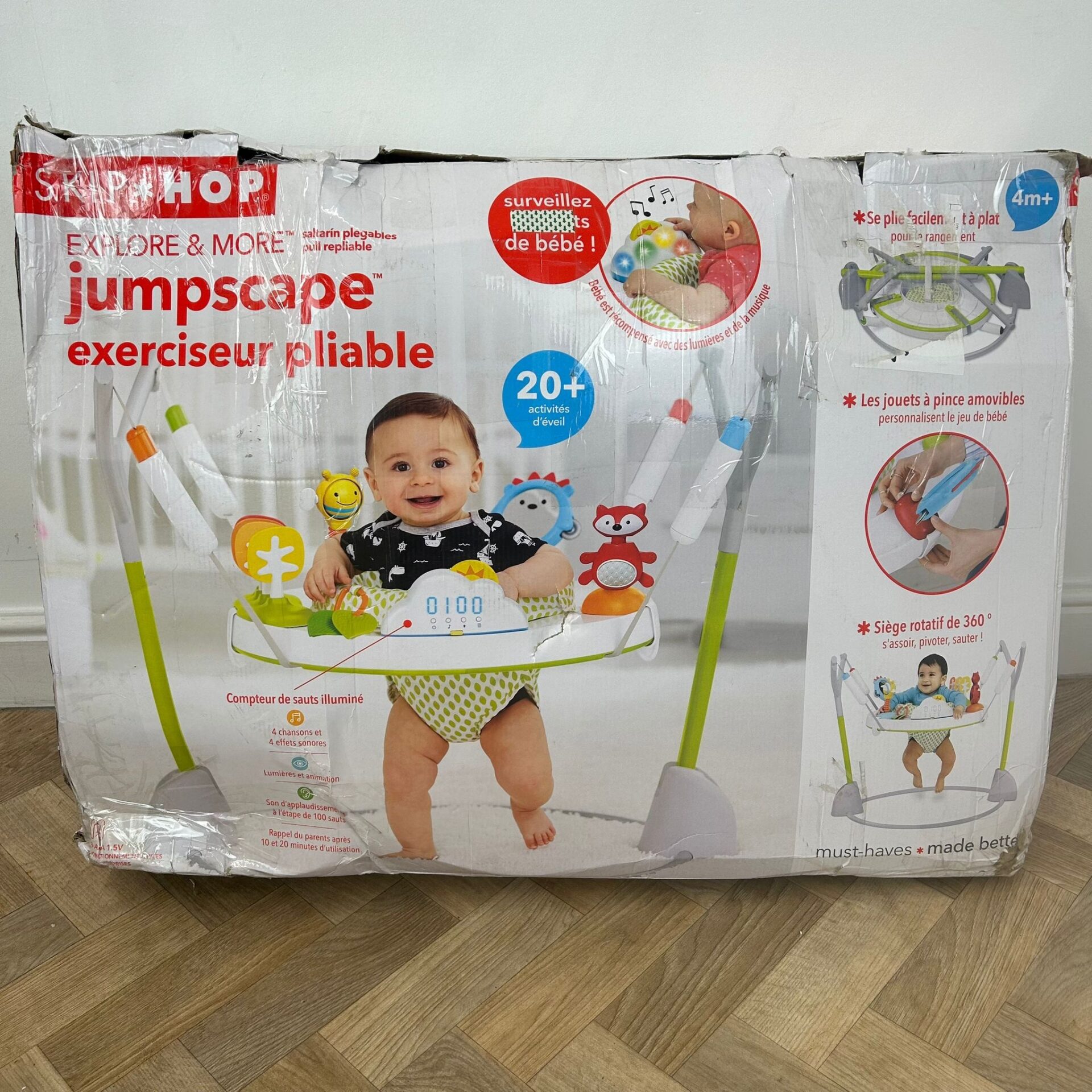 NEW Skip Hop Jumpscape Foldaway Activity Jumper RRP 190