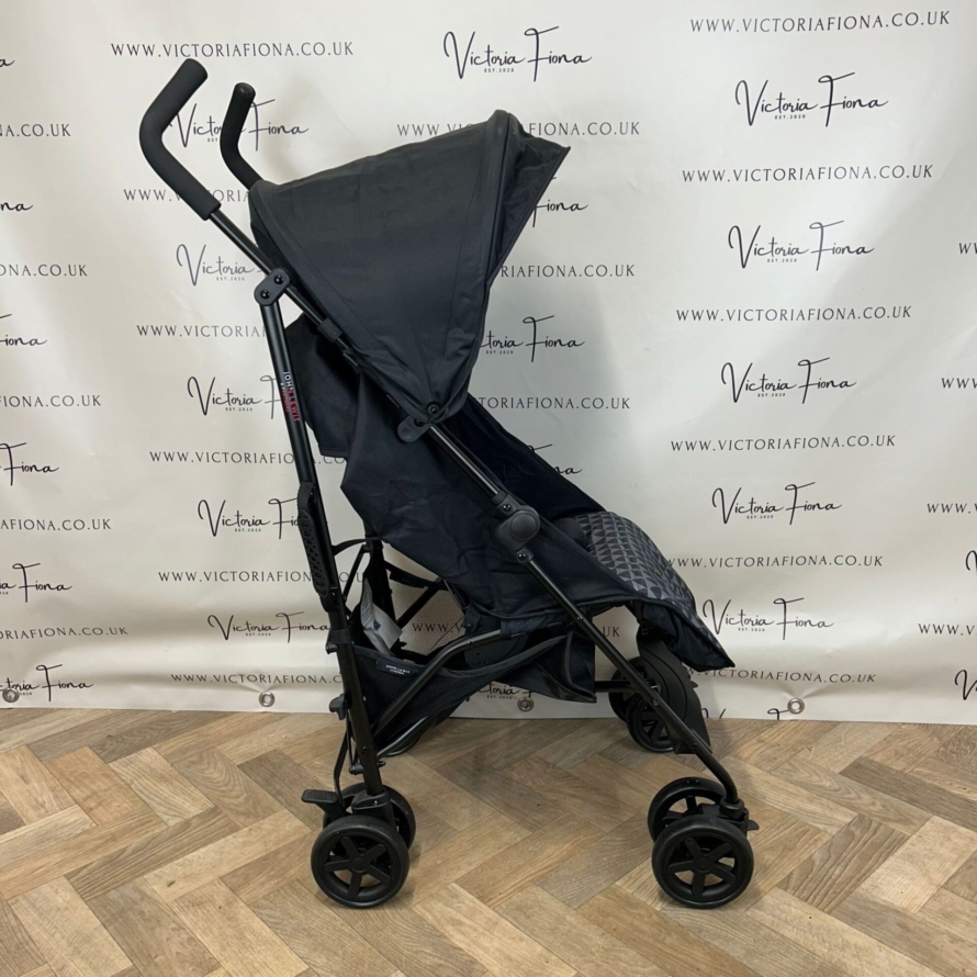 PRELOVED John Lewis Everyday Compact Lightweight Stroller - Black & Grey - Image 4