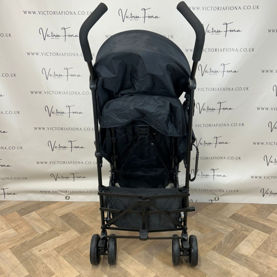 PRELOVED John Lewis Everyday Compact Lightweight Stroller - Black & Grey - Image 3