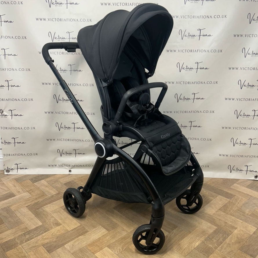 PRELOVED iCandy Core - Pushchair & Carrycot - BLACK - Image 8