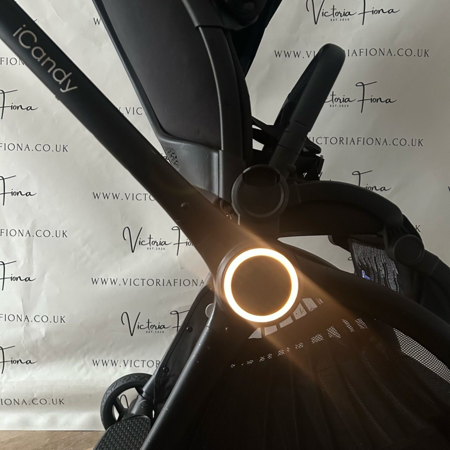 PRELOVED iCandy Core - Pushchair & Carrycot - BLACK - Image 7
