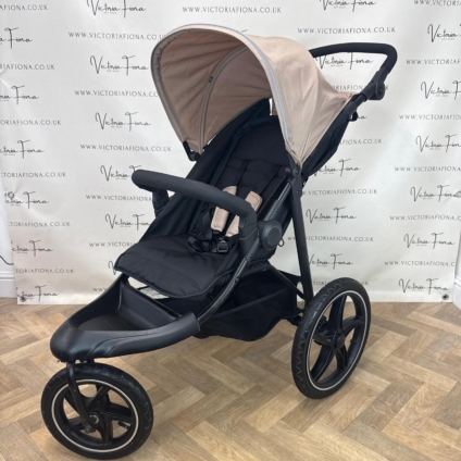 PRELOVED Hauck Runner 2 All Terrain Pushchair - Mocha RRP £220