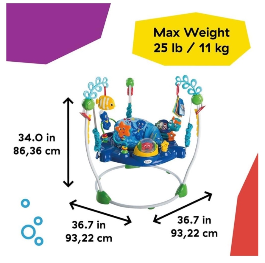 NEW Baby Einstein Neptune Activity Baby Jumper Jumperoo - Image 3