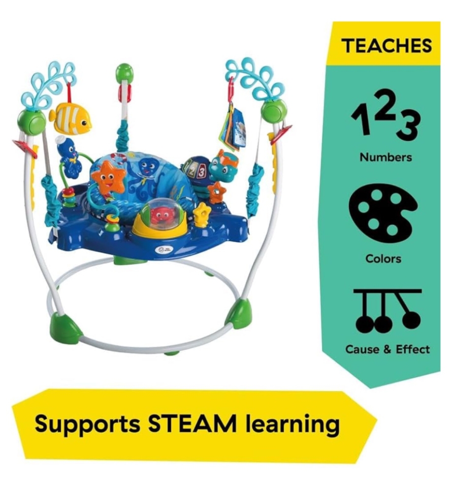 NEW Baby Einstein Neptune Activity Baby Jumper Jumperoo - Image 5