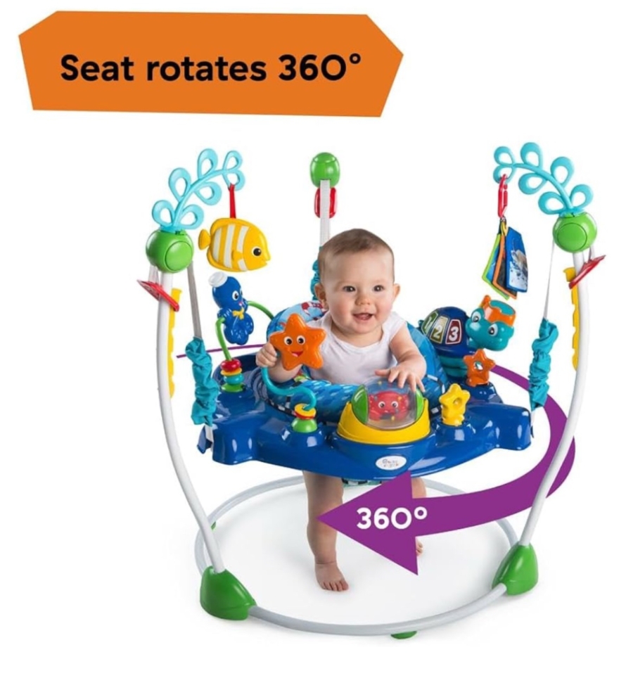 NEW Baby Einstein Neptune Activity Baby Jumper Jumperoo - Image 6