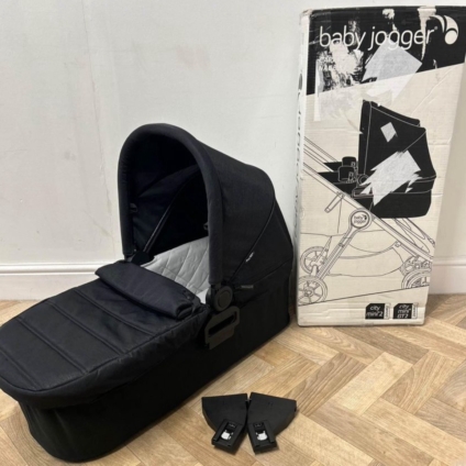 NEW Baby Jogger City Mini & GT2 DOUBLE Carrycot - Opulent Black