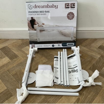 NEW Dream baby Phoenix Bed Rail - White