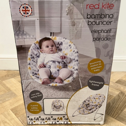 NEW Red Kite Bambino Bouncer - Elephant Parade