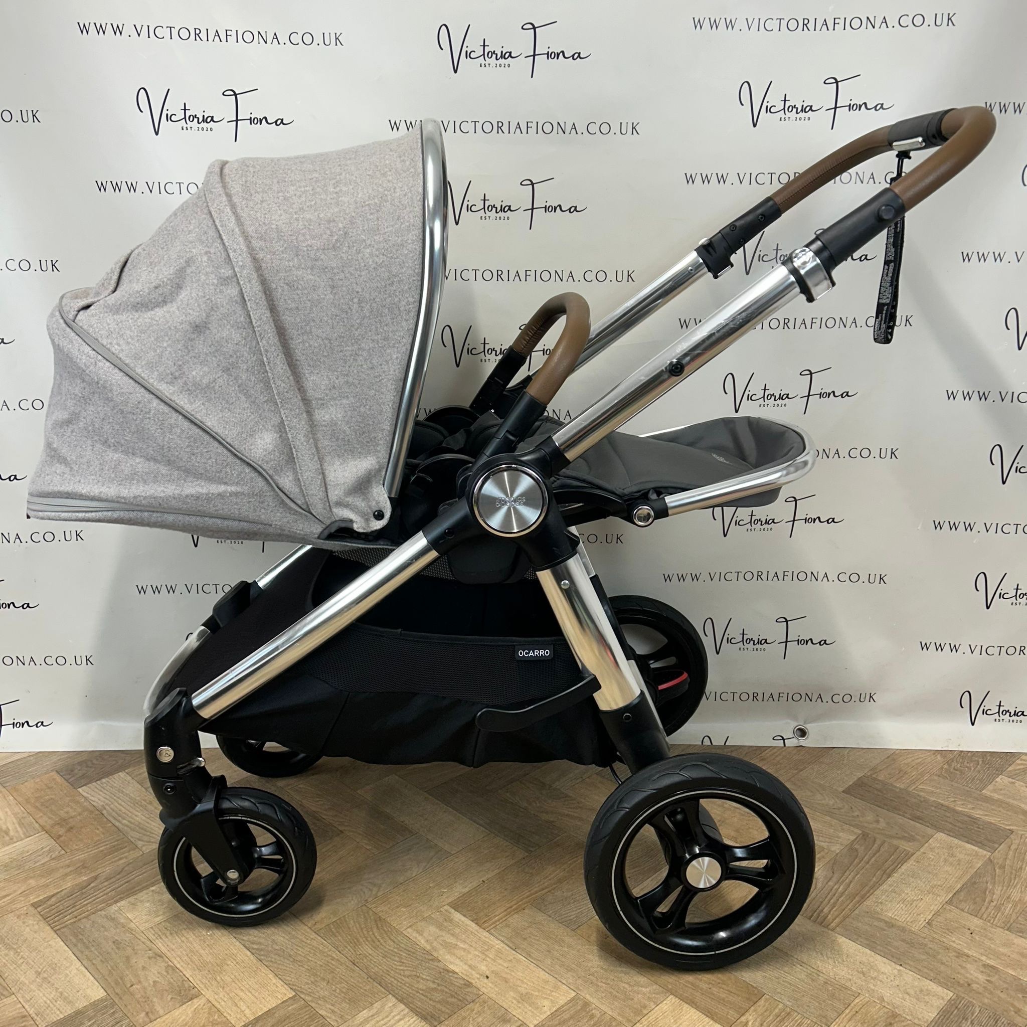 PRELOVED Mamas & Papas Ocarro Carrycot & Pushchair - Heritage Cashmere - Image 8