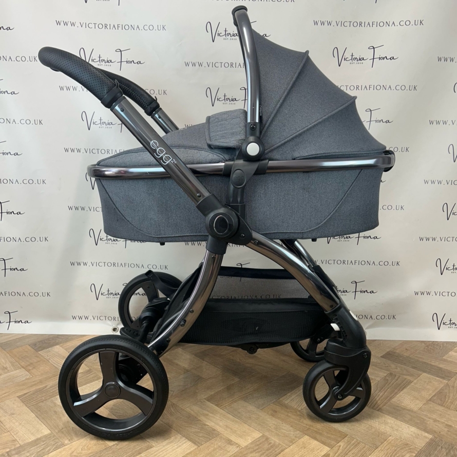 PRELOVED Egg2 Complete Travel System - Quartz Grey - Image 4