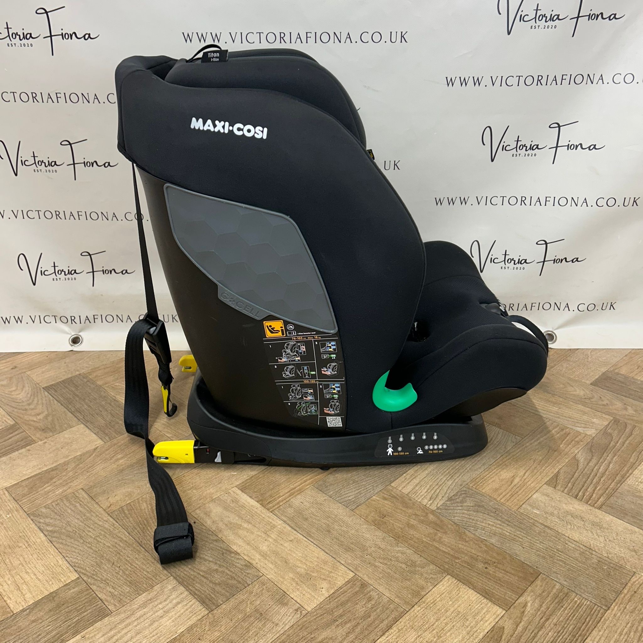 PRELOVED Maxi Cosi Titan I-size Car Seat 9months-12 years RRP£199 - Image 2