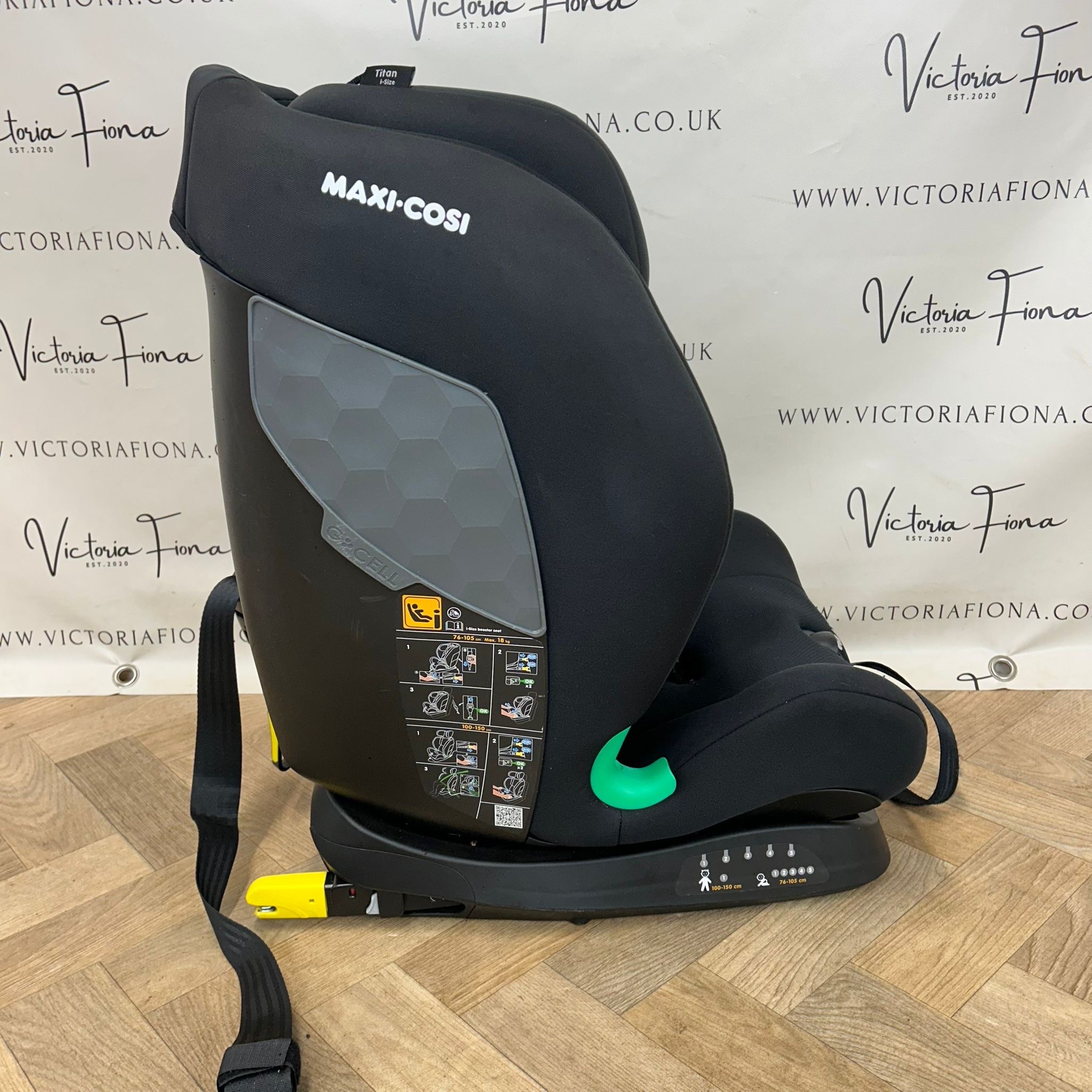 PRELOVED Maxi Cosi Titan I-size Car Seat 9months-12 years RRP£199 - Image 3