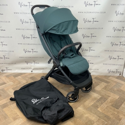 PRELOVED Silver Cross Clic Compact Stroller - Conifer Green RRP£295