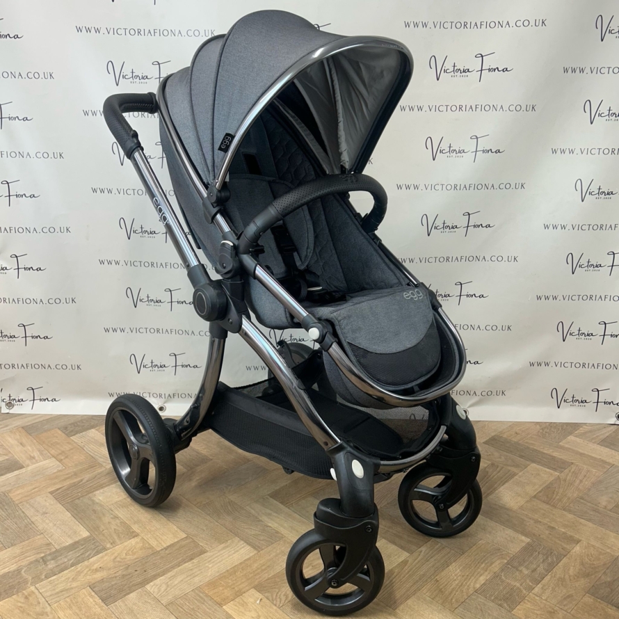 PRELOVED Egg2 Complete Travel System - Quartz Grey - Image 5
