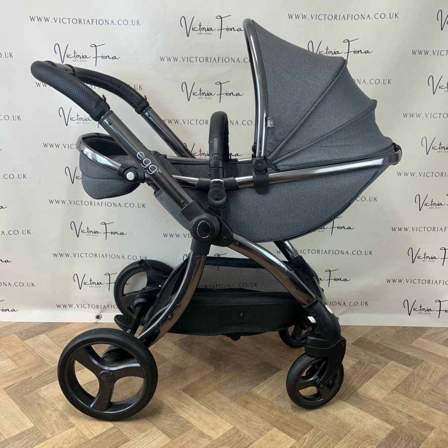 PRELOVED Egg2 Complete Travel System - Quartz Grey - Image 7