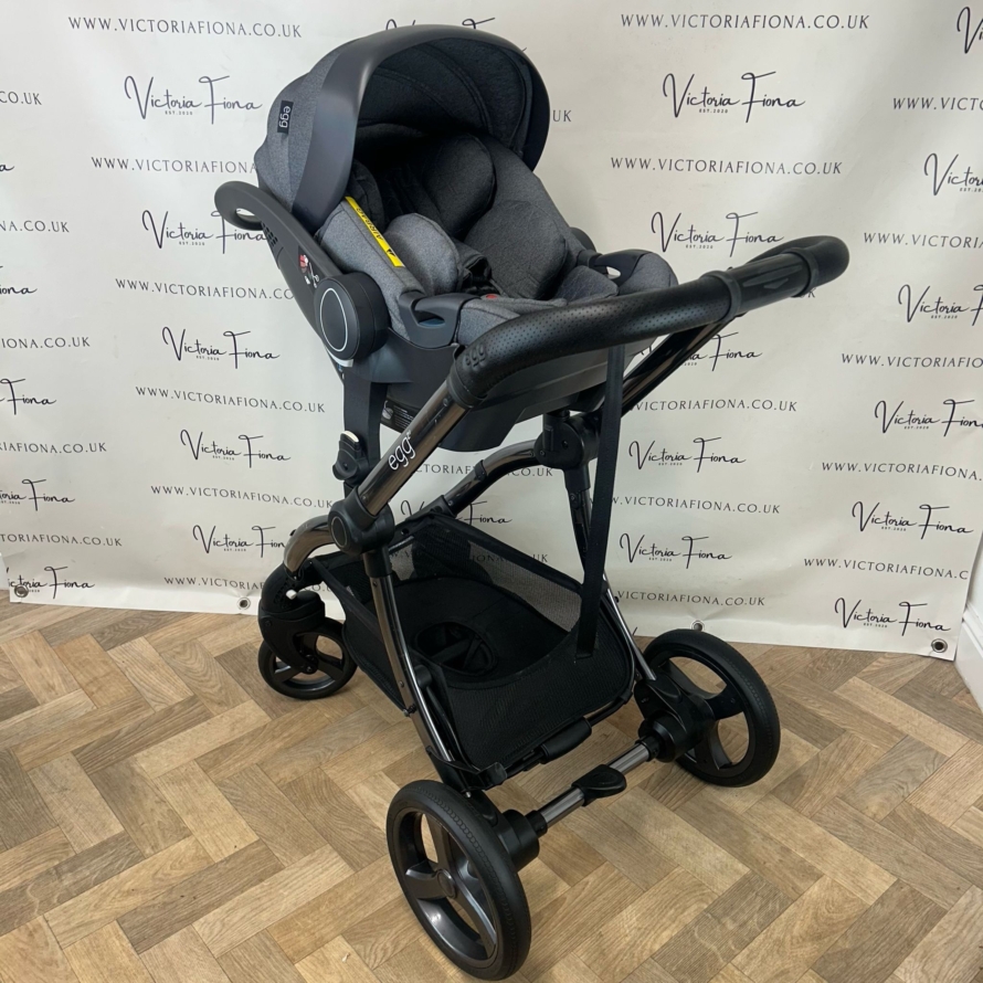 PRELOVED Egg2 Complete Travel System - Quartz Grey - Image 9