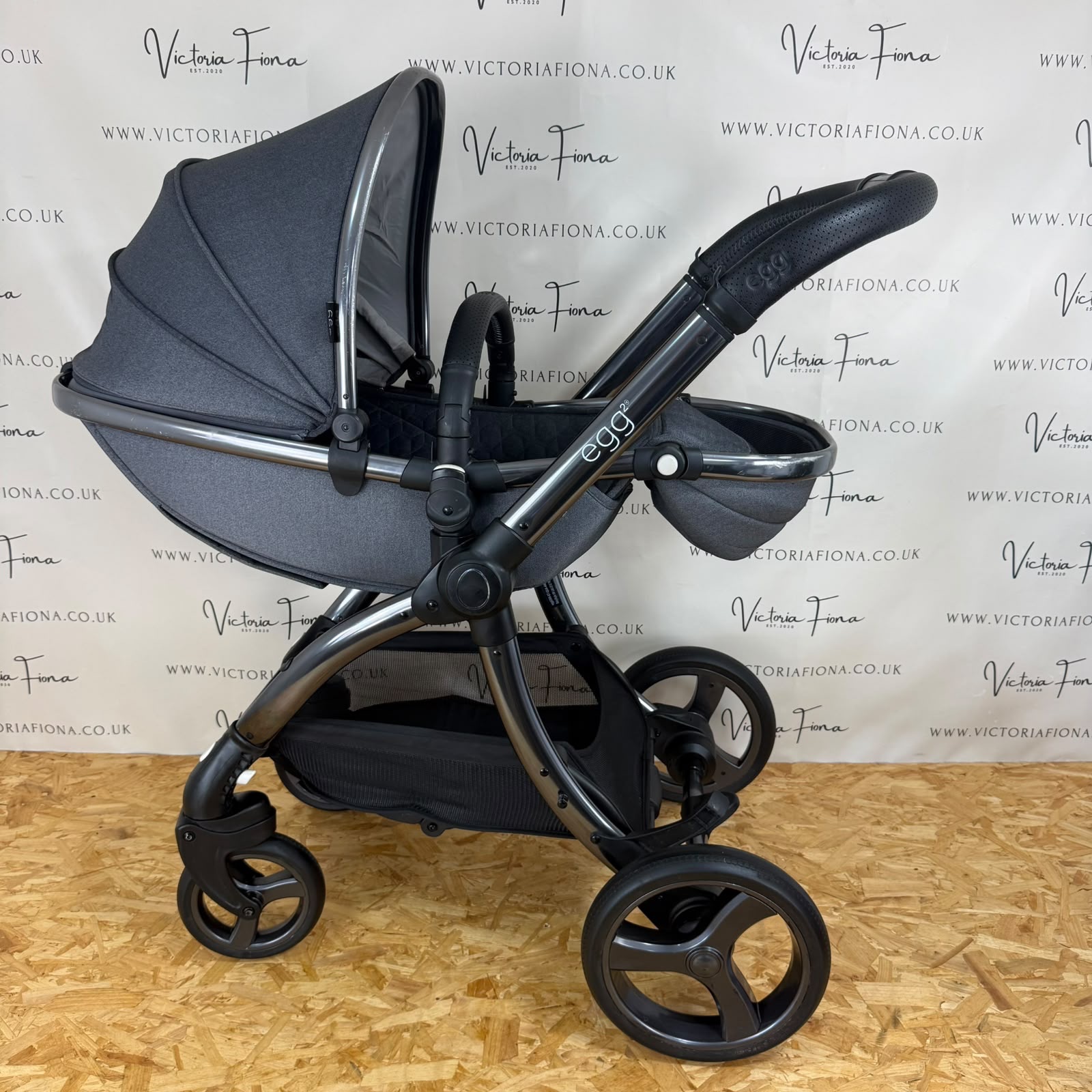 PRELOVED Egg2 Complete Travel System - Quartz Grey - Image 7