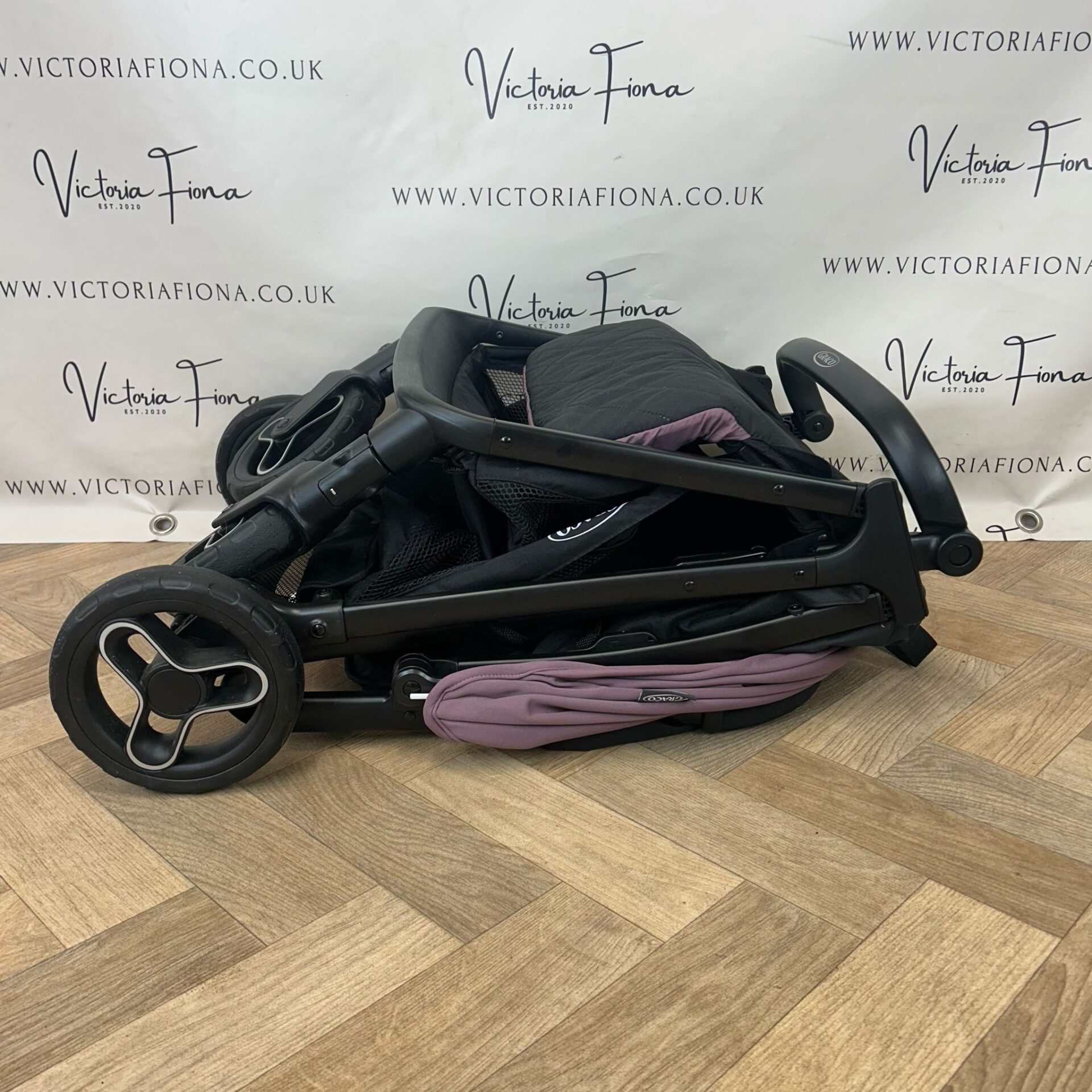 PRELOVED Graco Myavo Compact Stroller - Mulberry Purple 🤍 - Image 6