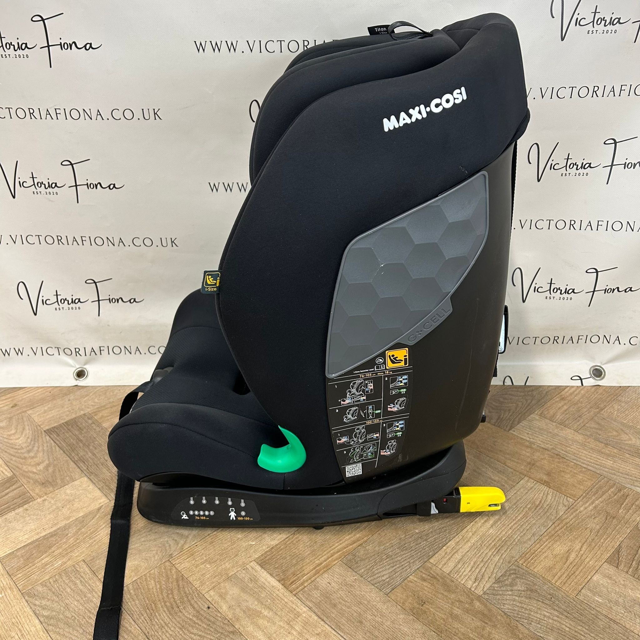 PRELOVED Maxi Cosi Titan I-size Car Seat 9months-12 years RRP£199 - Image 5