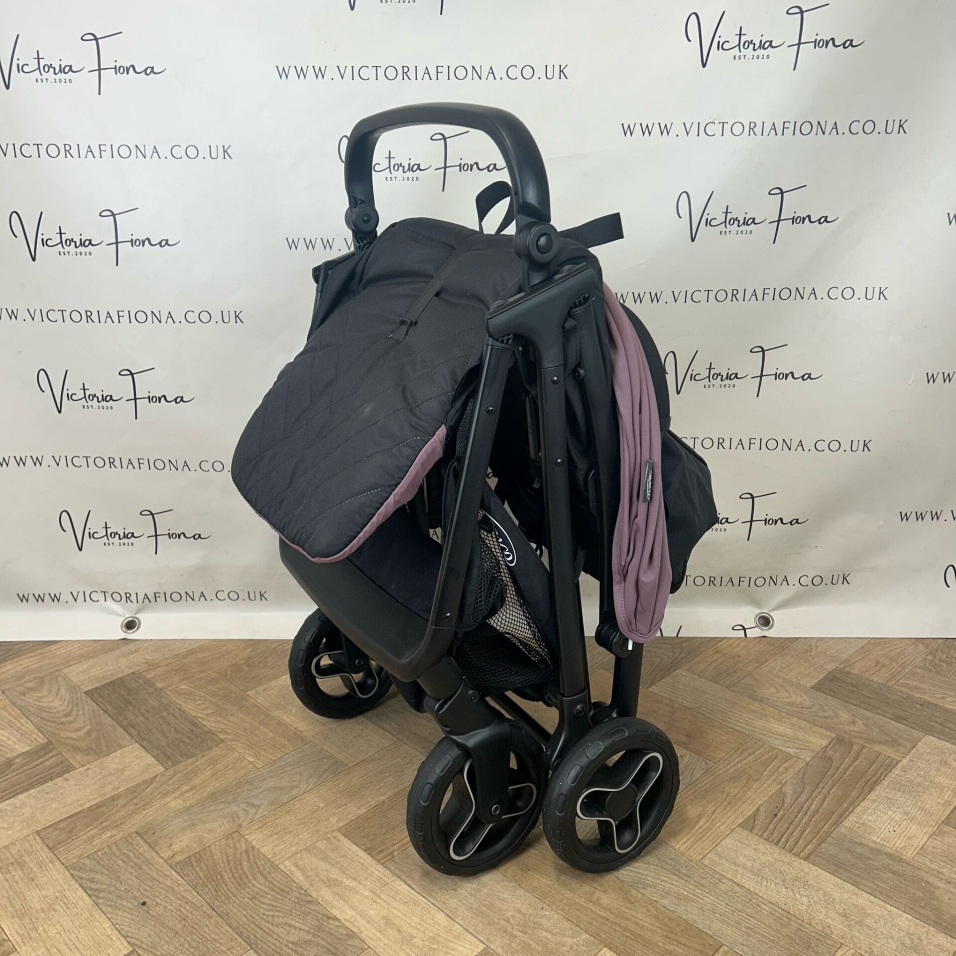 PRELOVED Graco Myavo Compact Stroller - Mulberry Purple 🤍 - Image 5