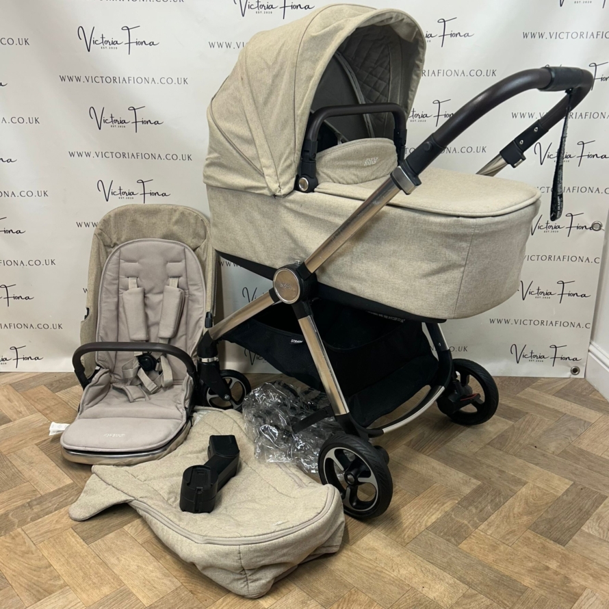 PRELOVED Mamas & Papas Strada Carrycot & Pushchair - Cashmere