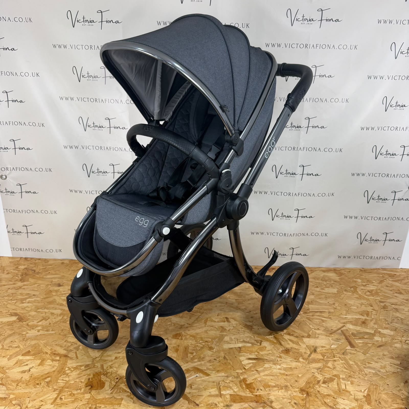 PRELOVED Egg2 Complete Travel System - Quartz Grey - Image 8