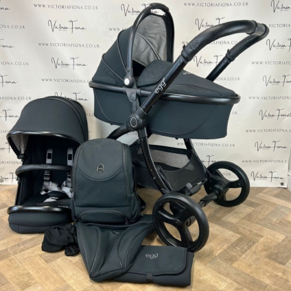 PRELOVED Babystyle Egg2 Pushchair Pushchair & Carrycot With Accessories - Black 🖤