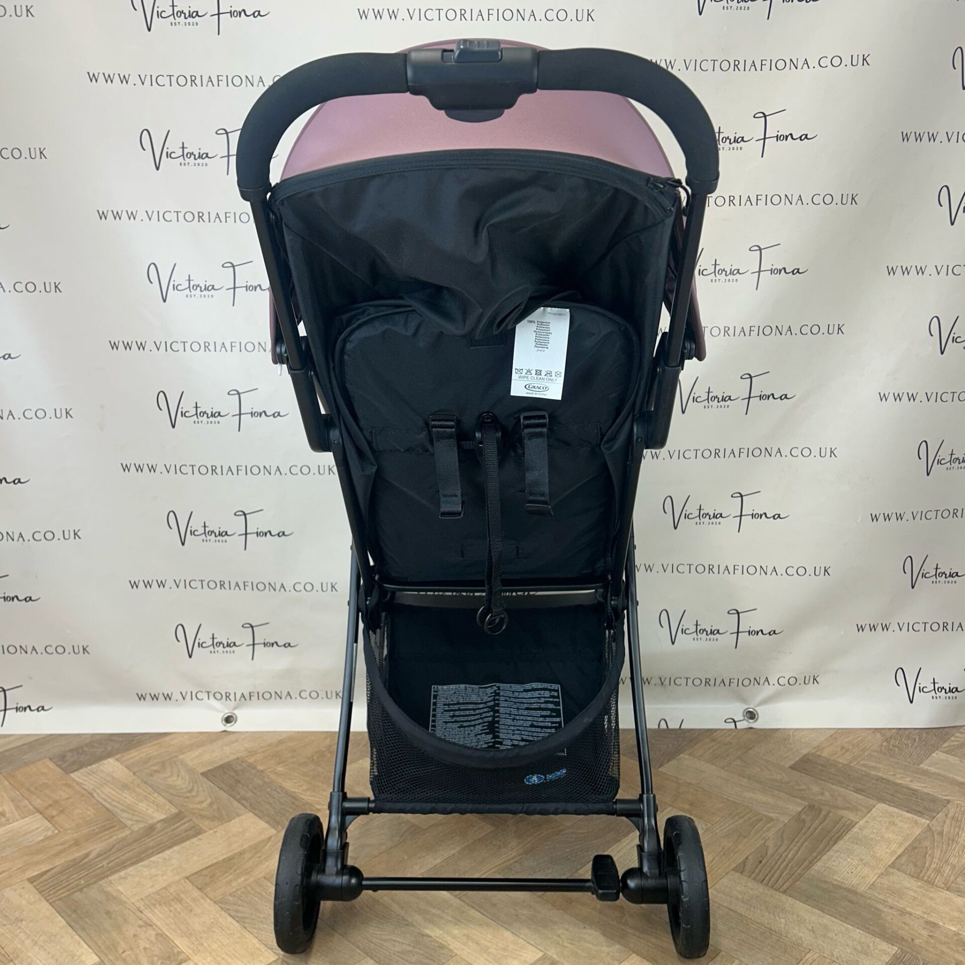 PRELOVED Graco Myavo Compact Stroller - Mulberry Purple 🤍 - Image 4