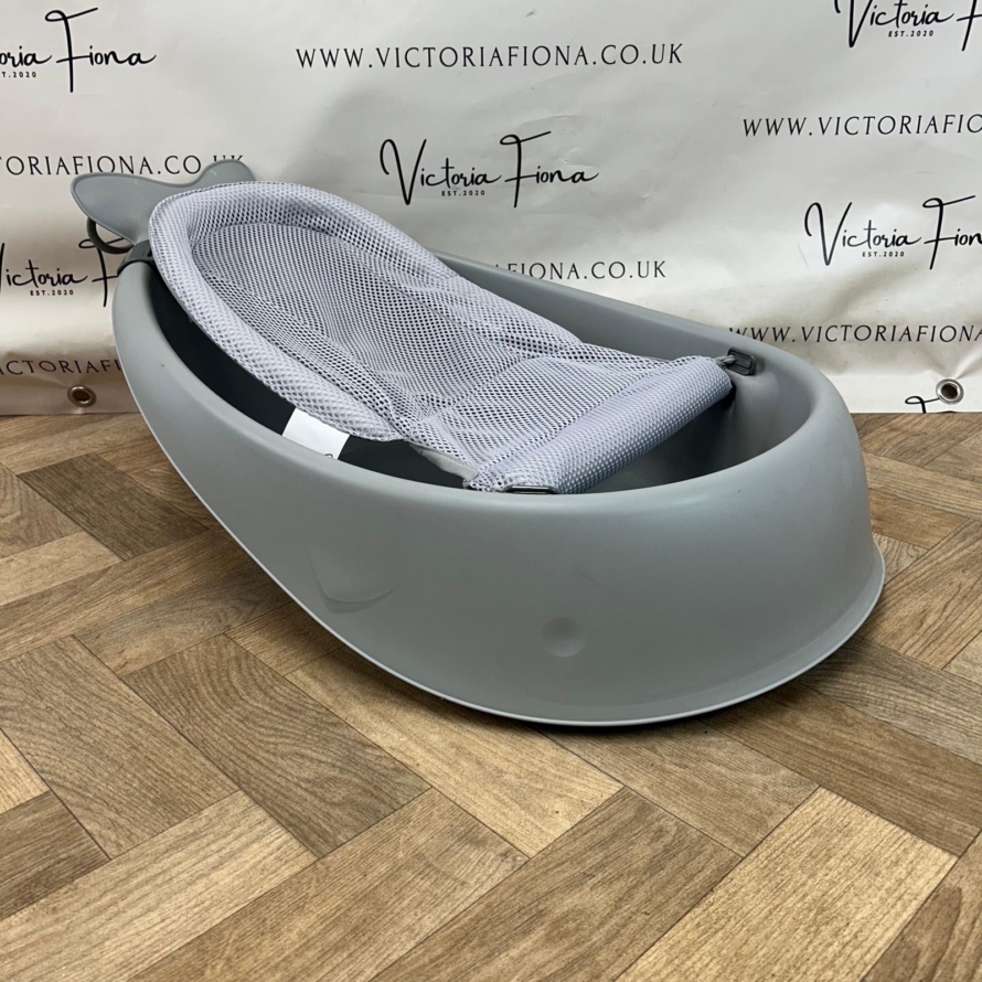 NEW (OTHER) Skip Hop Moby 3 Stage Baby Bath Tub, Grey
