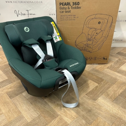 PRELOVED Maxi Cosi Pearl 360 Car Seat - Authentic Green