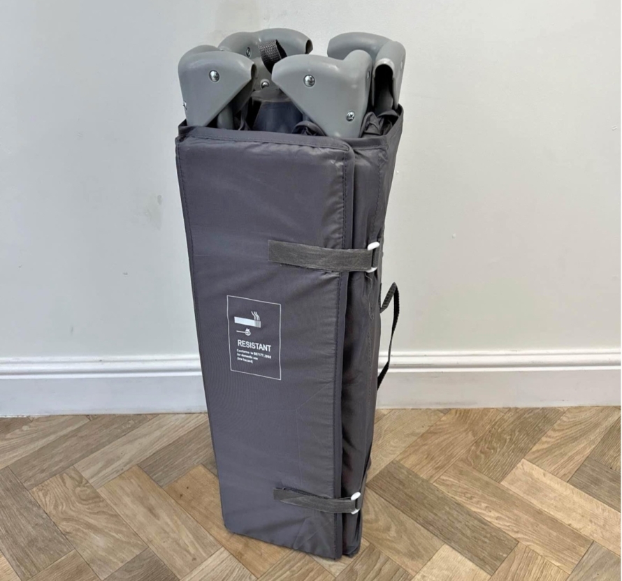 NEW Red Kite Sleep Tight Travel Cot - Grey RRP£37 - Image 3