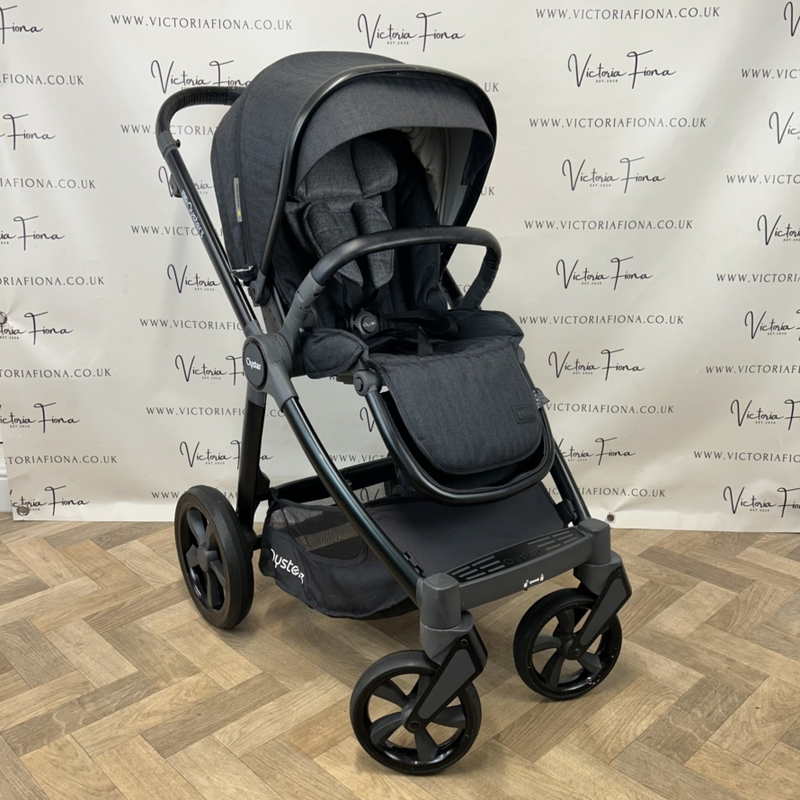 PRELOVED Babystyle Oyster 3 Pushchair & Carrycot Travel System - 0-22kg - Noir - Image 7
